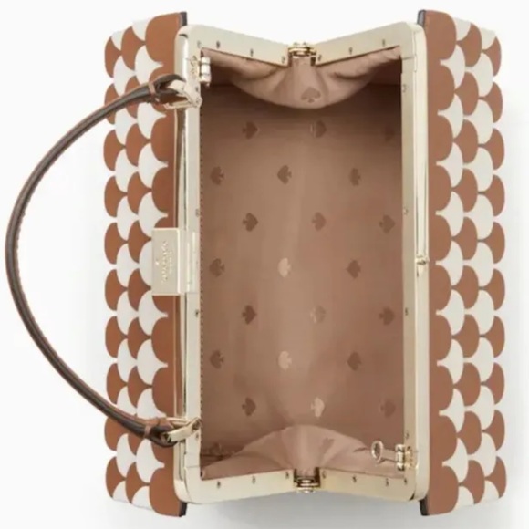 Kate Spade Gingerbread House Novelty Crossbody Handbag Rare Holiday Collection - Picture 4 of 14